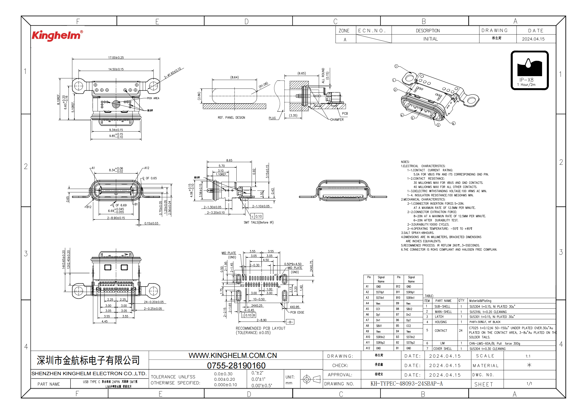 C42396839_USB連接器_KH-TYPEC-48093-24SBAP-A_規格書_KH-TYPEC-48093-24SBAP-A_00.png