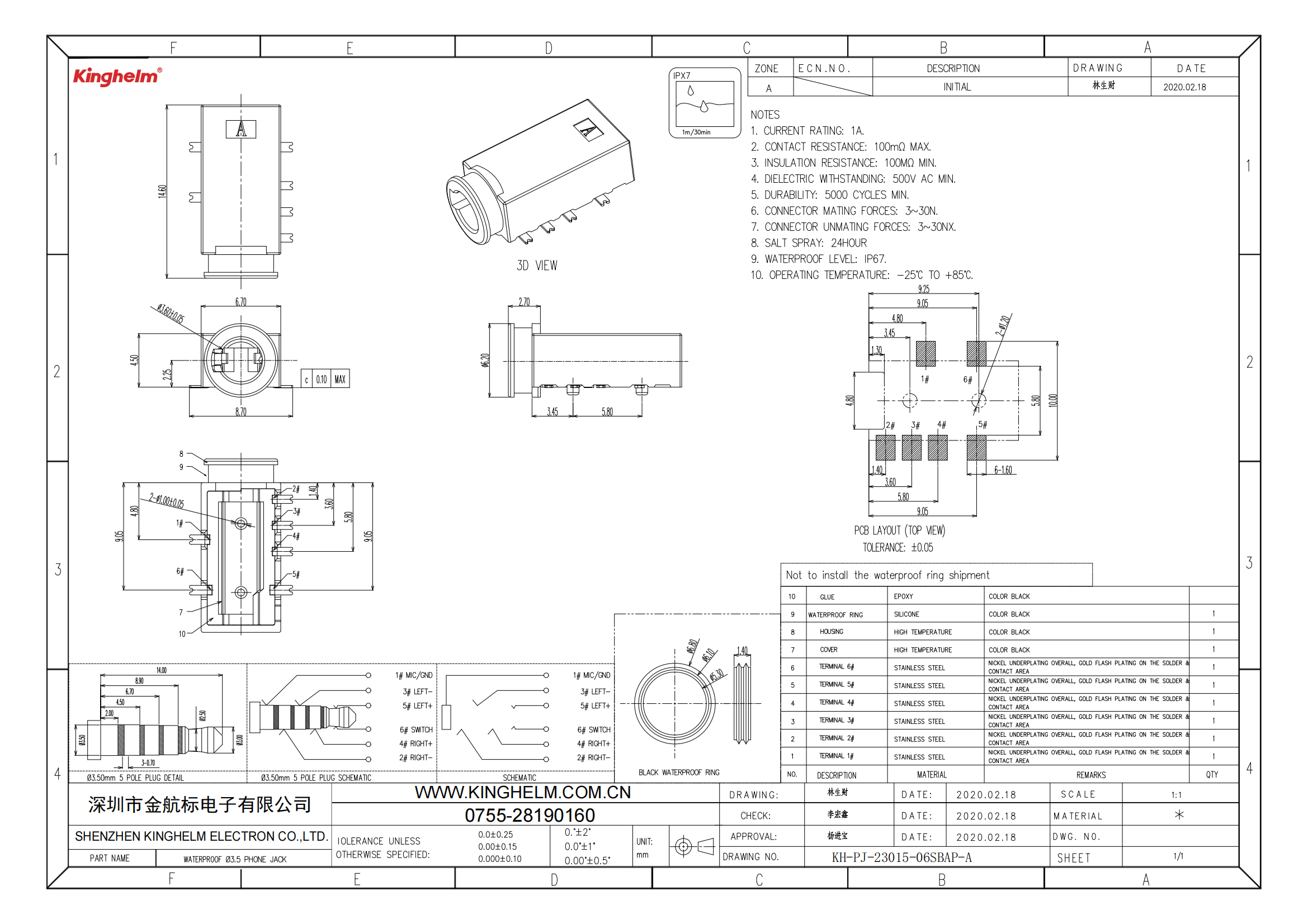 C42396849_音頻連接器(耳機(jī))_KH-PJ-23015-06SBAP-A_規(guī)格書(shū)_KH-PJ-23015-06SBAP-A_00.png