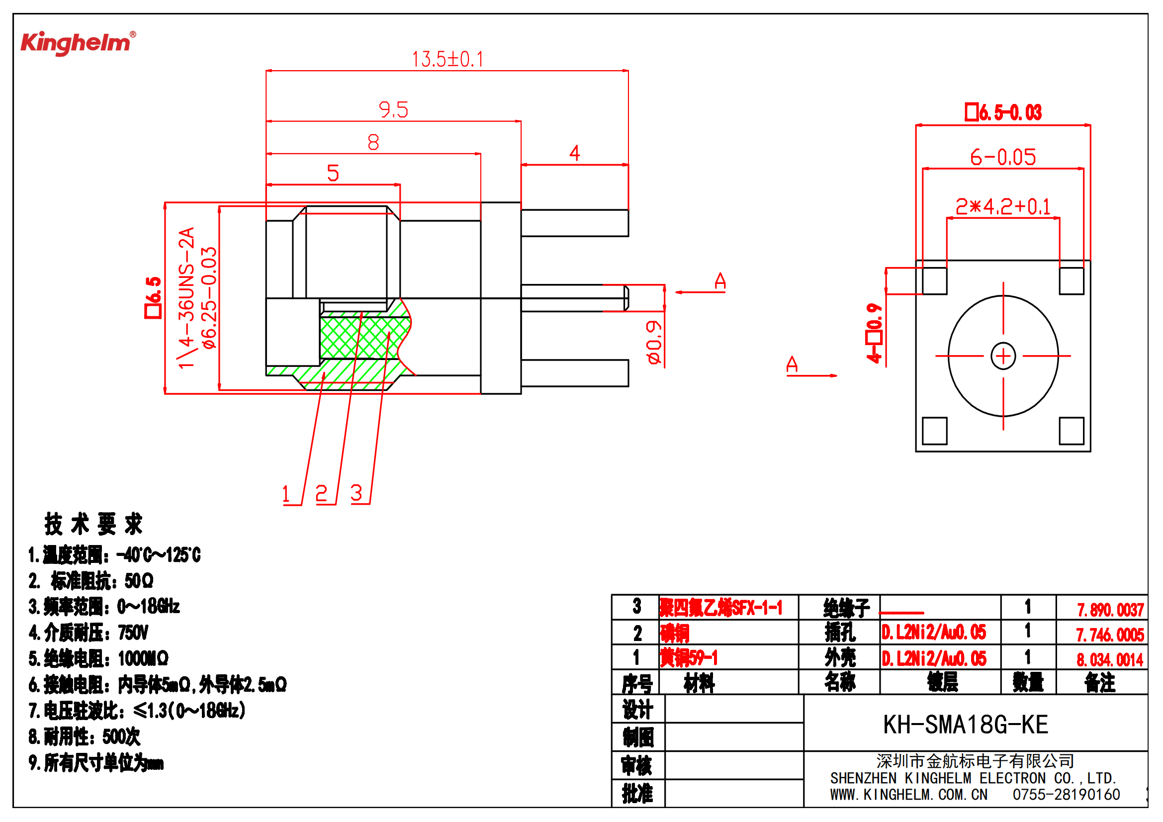 C42396855_RF射頻同軸連接器_KH-SMA18G-KE_規(guī)格書(shū)_KH-SMA18G-KE_00.png