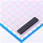 1x16P 間距2.54mm——KH-2.54FH-1X16P-H8.5