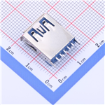 Type-A 母座 直插  KH-3.0AF180ZJ-15JB