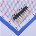 排針2.54mm 1x8P 彎插 KH-A2541WR-8P
