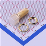 RF射頻同軸連接器  正腳 外螺內孔13mm全牙鍍金 KH-SMA-K513-13G