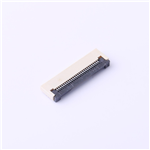 FFC/FPC連接器 > 間距:0.5mm P數(shù):27P 翻蓋式 下接 >KH-FG0.5-H2.0-27PIN