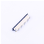 FFC/FPC連接器 > 間距:1mm P數(shù):19P 抽屜式 下接 >KH-CL1.0-H2.5-19PIN