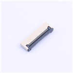 FFC/FPC連接器 > 間距:0.5mm P數:25P 翻蓋式 下接 >KH-FG0.5-H2.0-25PIN